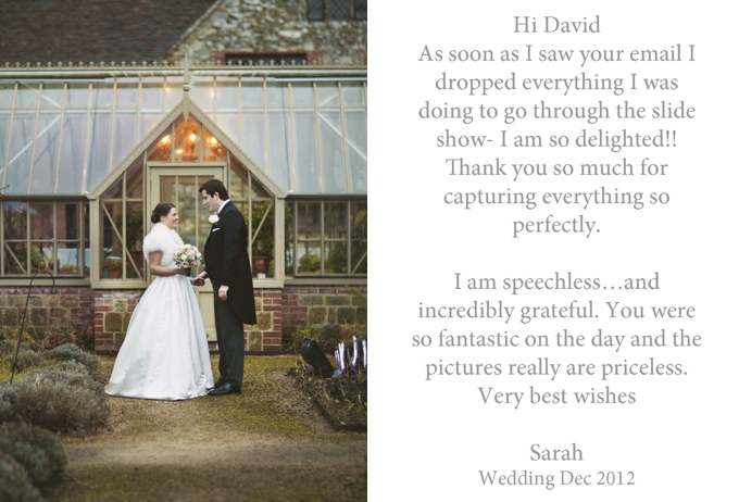 winter wedding photos cowdrey